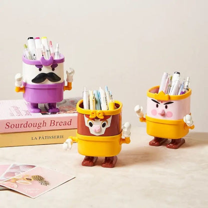 All Available Variants of Creative Kawaii Pen Stand for Kids - Tinyminymo