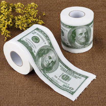 Two Dollar Bill Toilet Paper Rolls - Tinyminymo