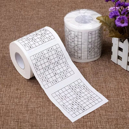 Two Sudoku Toilet Paper Rolls - Tinyminymo
