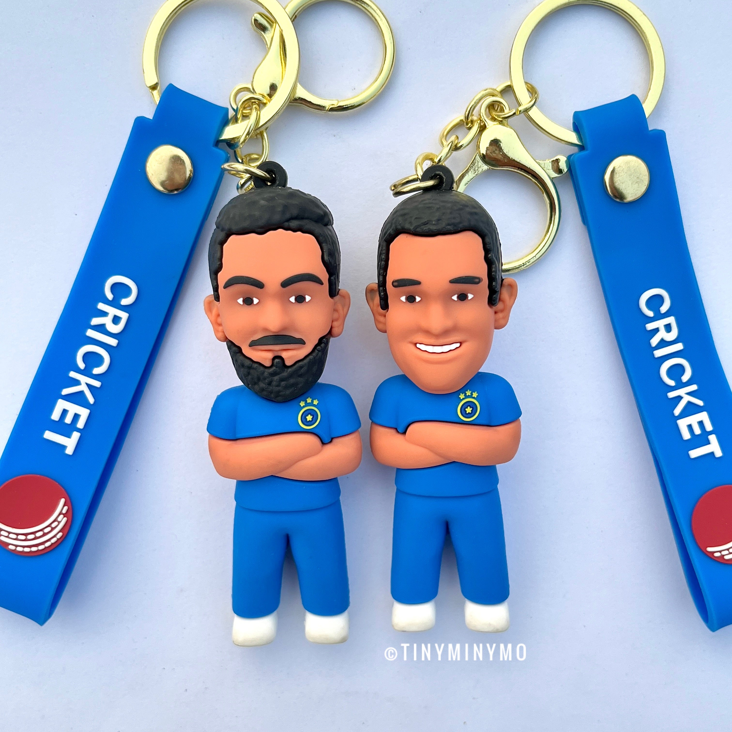 Buy Cricketers 3D Keychain Online in India – TinyMinyMo