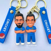 Cricketers 3D Keychain