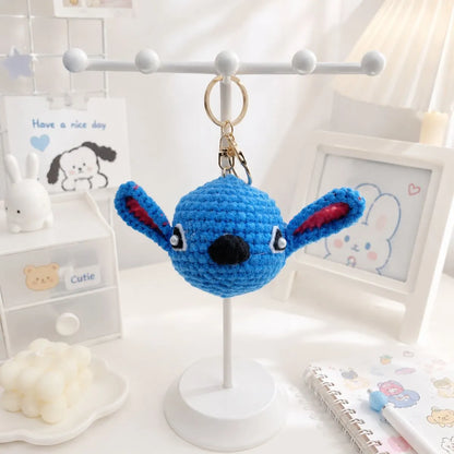 Stitch Design Crochet Keychain - Tinyminymo