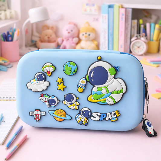 Astronaut Crocs Smiggle Pouch in Light Blue Color - Tinyminymo