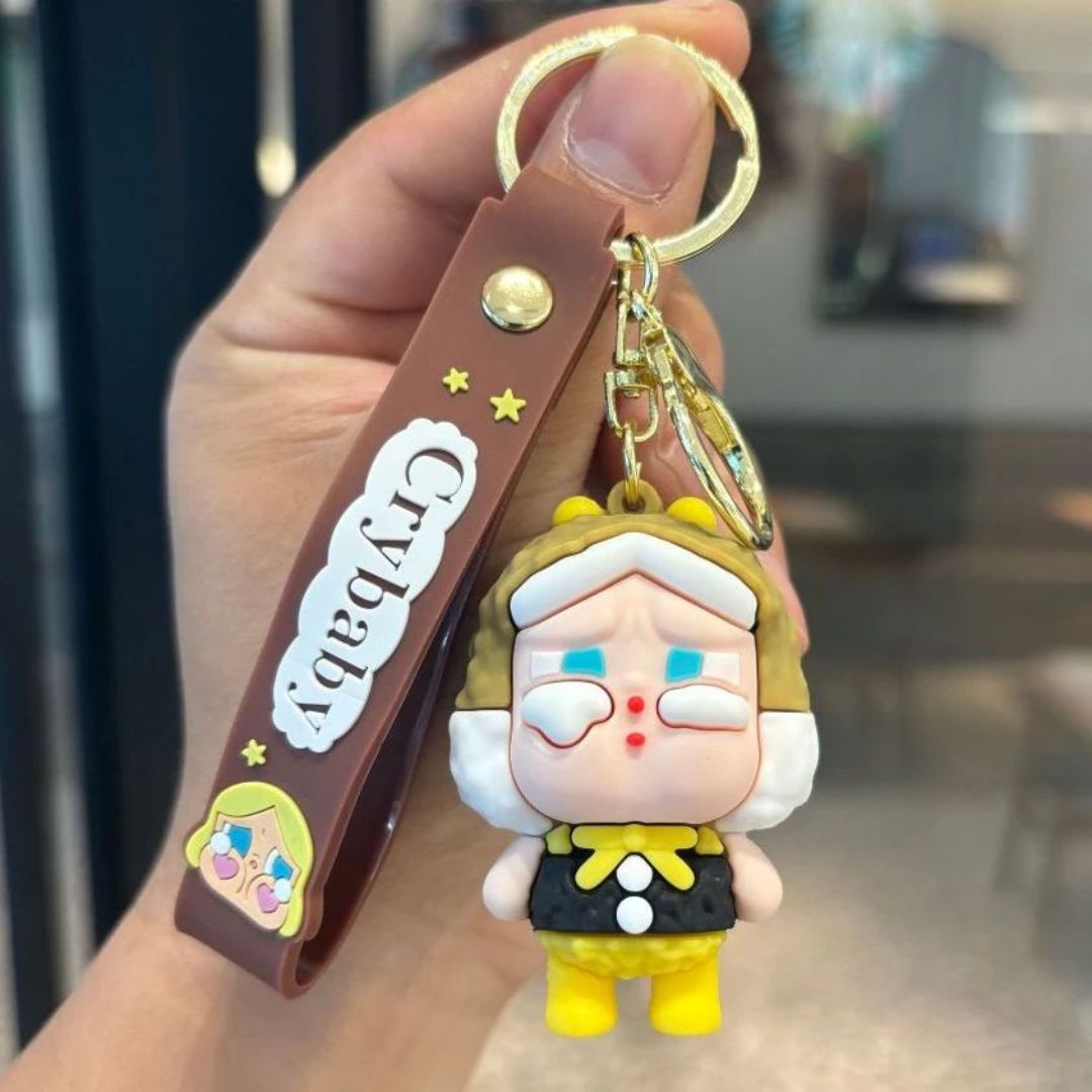 Cry Baby Keychain - I'll Bring you a Flower - Tinyminymo