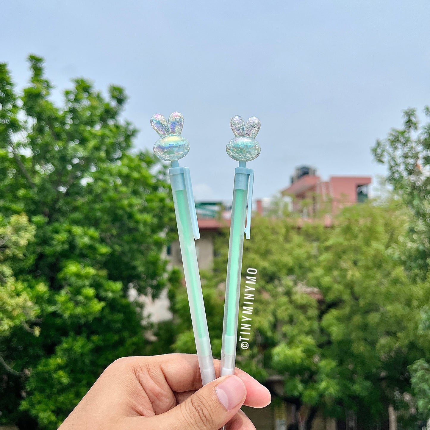 Crystal Bunny Mechanical Pencil - Tinyminymo