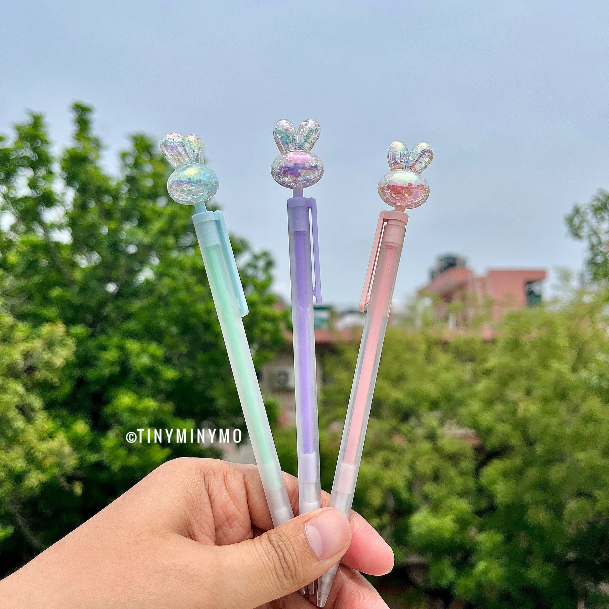 Crystal Bunny Mechanical Pencil - Tinyminymo