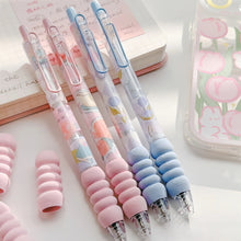 Load image into Gallery viewer, Cushion Grip Floral Gel Pen - Tinyminymo
