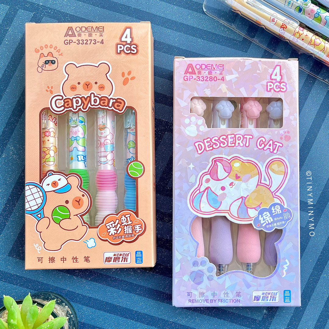 Cushion Grip Gel Pen Set - Tinyminymo
