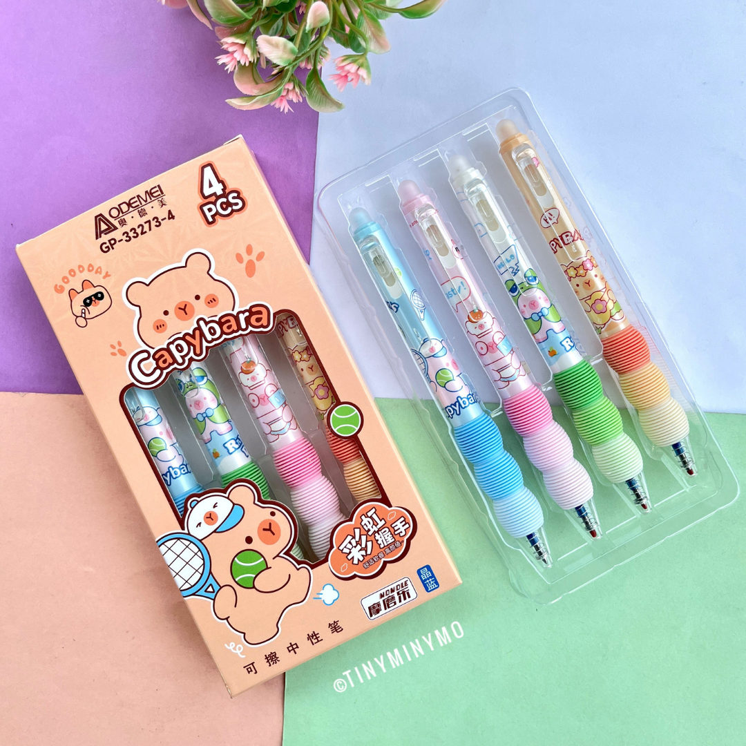 Cushion Grip Gel Pen Set - Tinyminymo