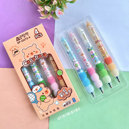 Cushion Grip Gel Pen Set - Tinyminymo