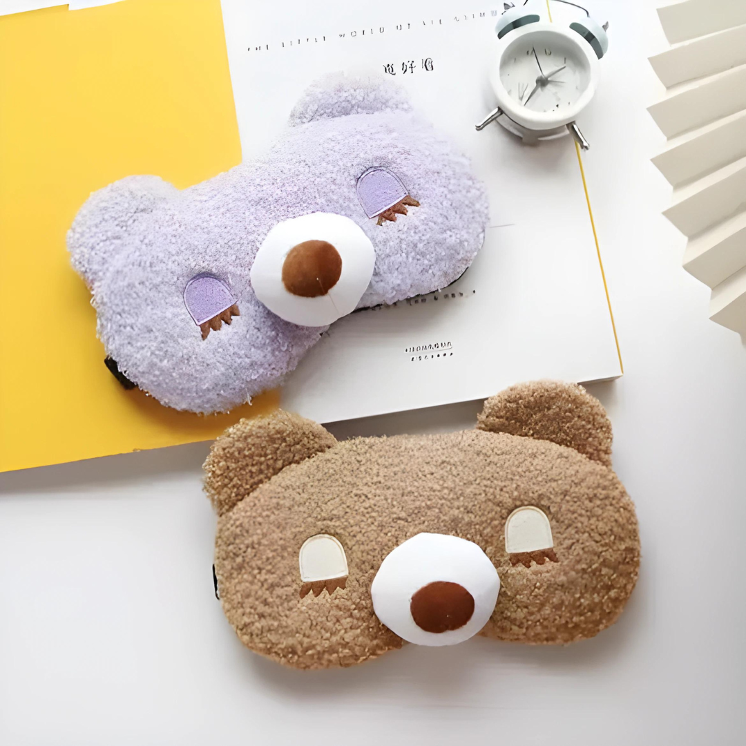 Cute Animal Eye Mask with Gel Pad - Tinyminymo