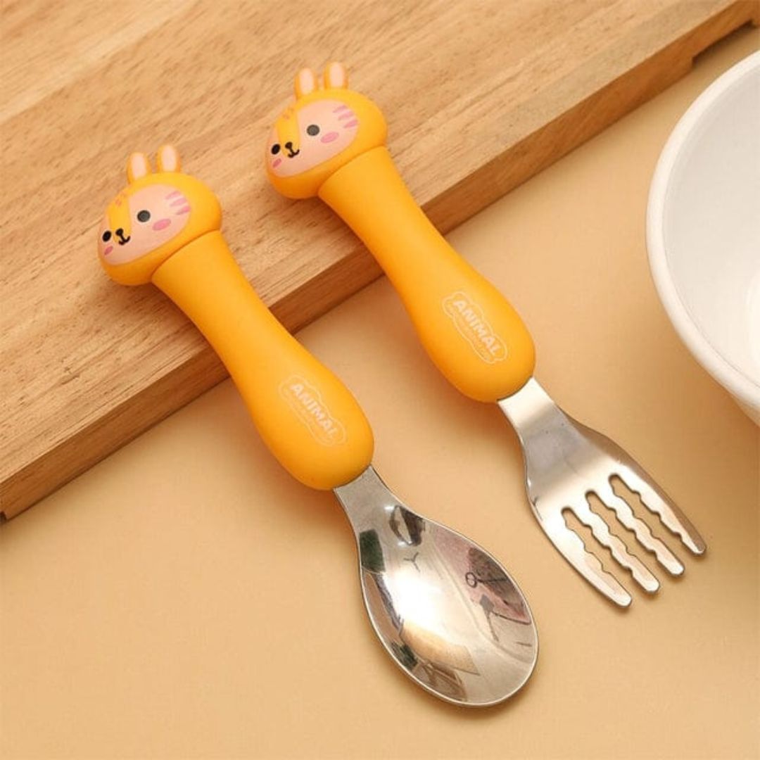 Cute Animal Fork Set, Squirrel - Tinyminymo
