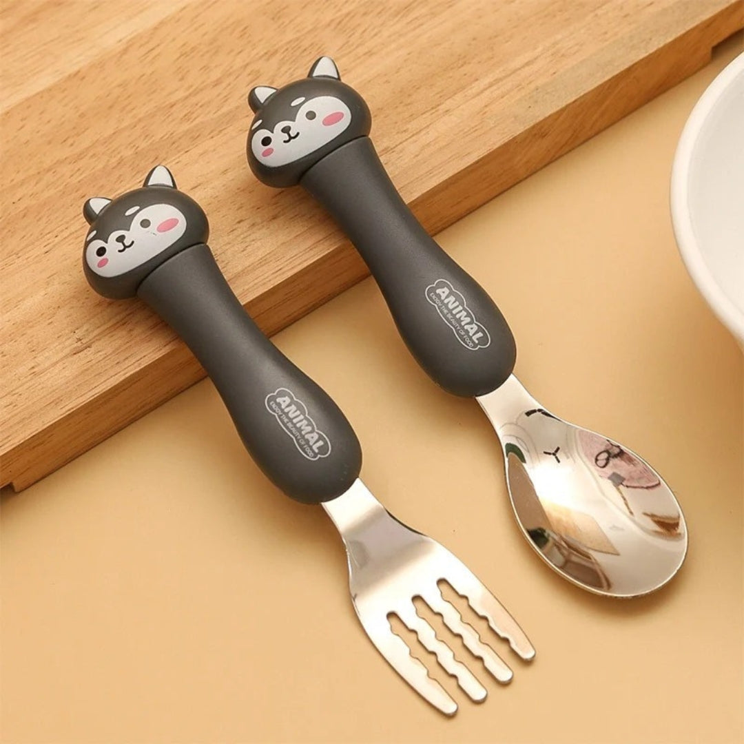 Cute Animal Fork Set, Dog Design - Tinyminymo