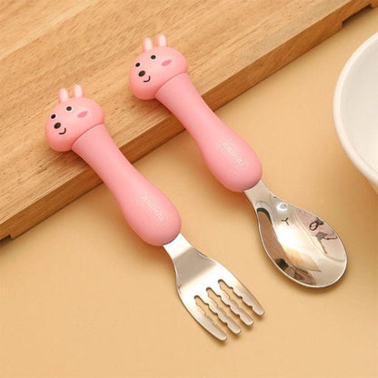 Cute Animal Fork Set, Bunny Design - Tinyminymo