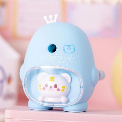 Blue Cute Animal Mechanical Sharpener - Tinyminymo