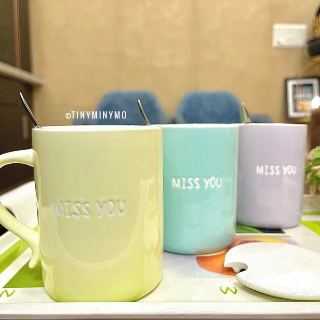 Cute Animal Mug with Lid and Spoon - Tinyminymo