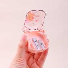 Load image into Gallery viewer, Cute Bear Dual Pencil Sharpener - Tinyminymo
