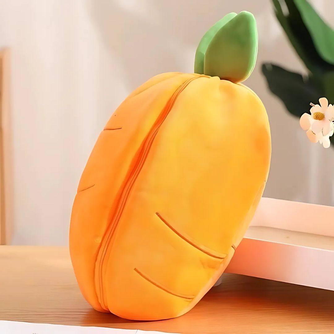 Cute Bunny Plush Toy, Carrot Variant - Tinyminymo