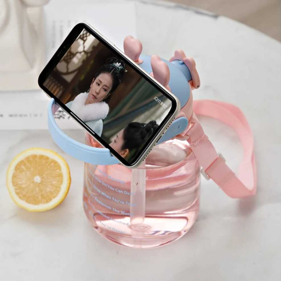Cute Bunny Routine Water Bottle - Tinyminymo