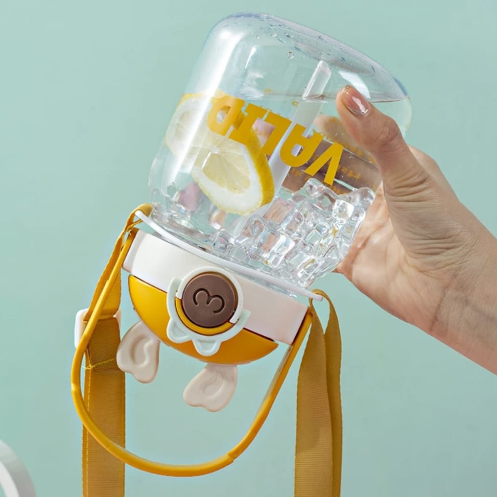 Cute Bunny Routine Water Bottle - Tinyminymo