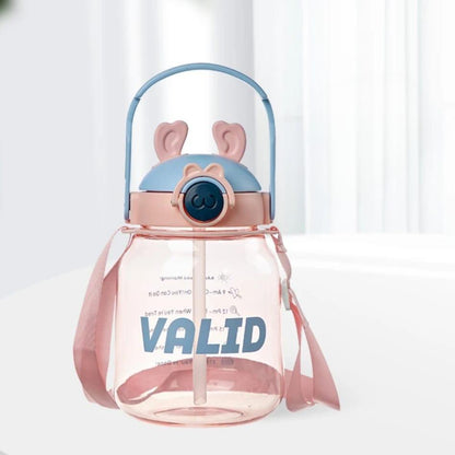 Cute Bunny Routine Water Bottle - Tinyminymo