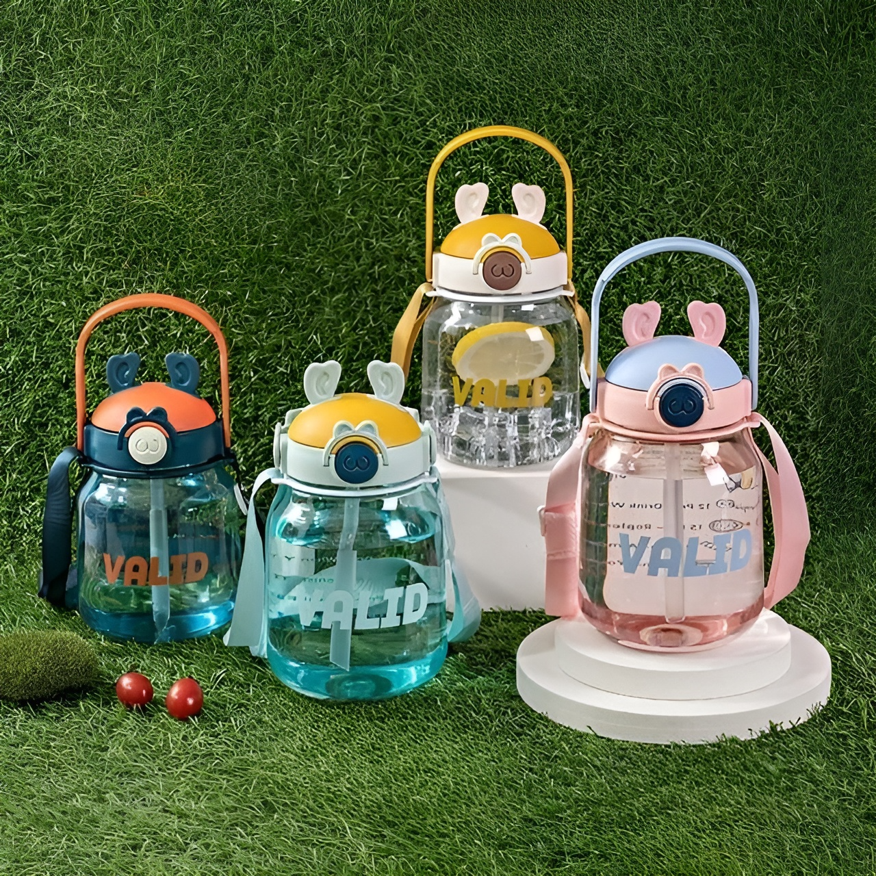 Cute Bunny Routine Water Bottle - Tinyminymo