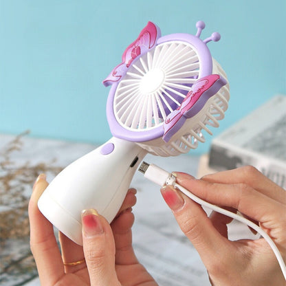 Cute Butterfly Hand Fan - Tinyminymo