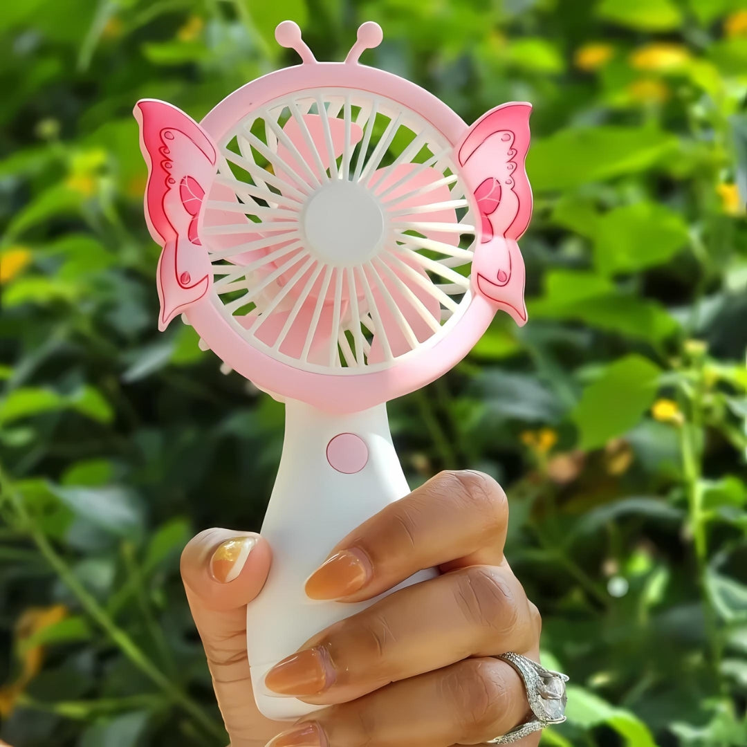 Buy Cute Butterfly Hand Fan Online from Tinyminymo