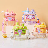 Cute Cartoon Dual Water Bottle
