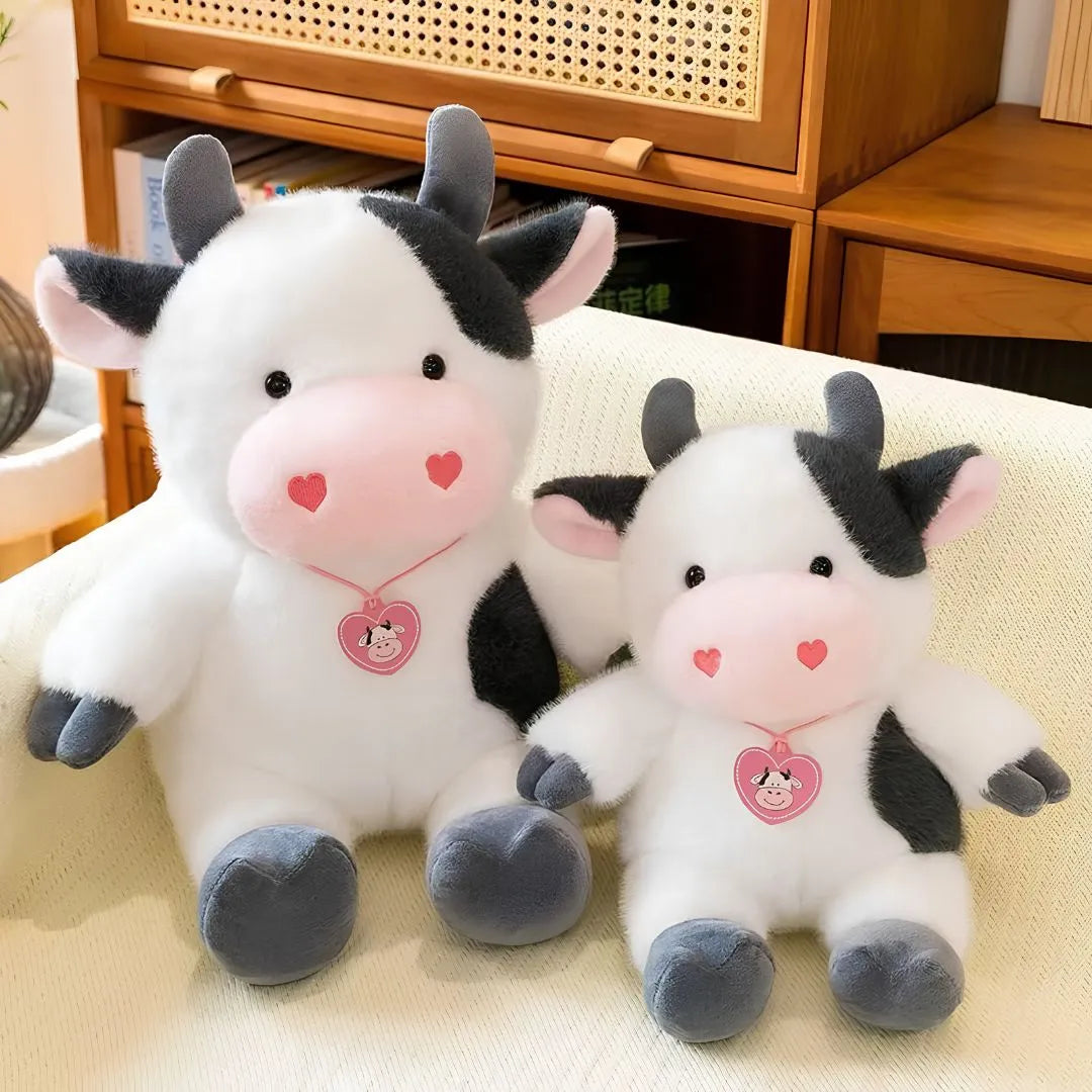 Two Cute Cow Soft Toys- Tinyminymo