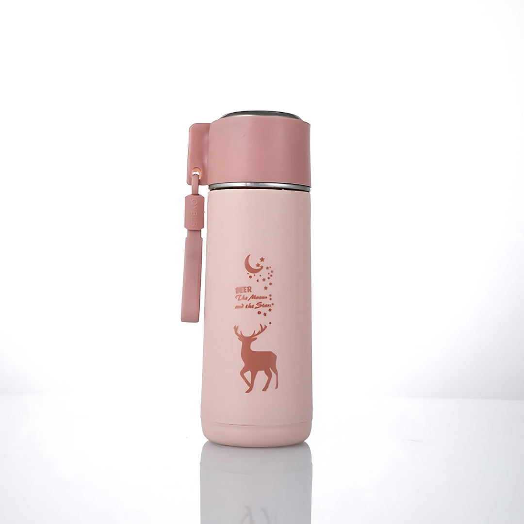 Cute Deer Glass Bottle - TInyminymo