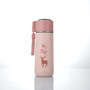 Cute Deer Glass Bottle - TInyminymo