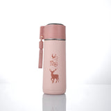 Cute Deer Glass Bottle
