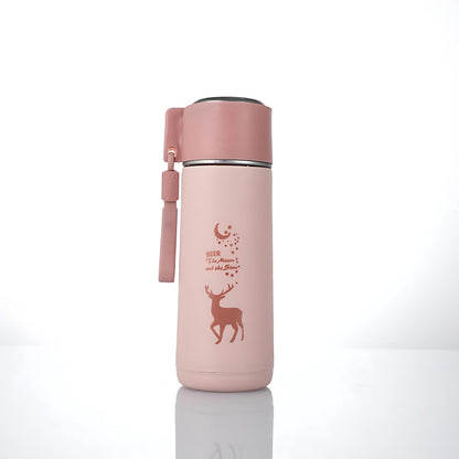 Cute Deer Glass Bottle - TInyminymo
