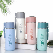 Cute Deer Glass Bottle - TInyminymo