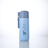 Cute Deer Glass Bottle