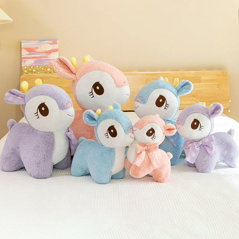 Cute Deer with Bow Soft Toy - Tinyminymo