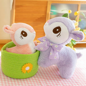 Cute Deer with Bow Soft Toy - Tinyminymo
