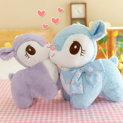 Cute Deer with Bow Soft Toy - Tinyminymo