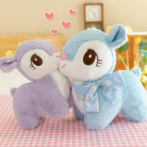 Cute Deer with Bow Soft Toy - Tinyminymo