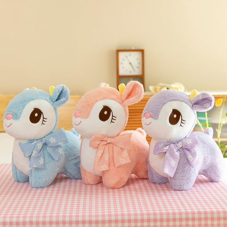 Cute Deer with Bow Soft Toy - Tinyminymo