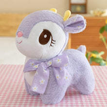 Load image into Gallery viewer, Cute Deer with Bow Soft Toy - Tinyminymo
