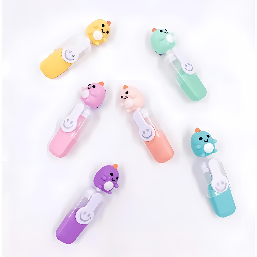 Cute Dino Highlighters - Set of 6 - Tinyminymo