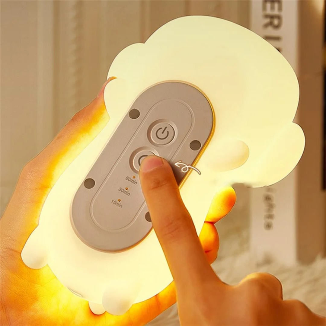 Cute Dog Silicone Night Light - Tinyminymo