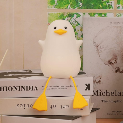 Cute Duck Silicone Night Light - Tinyminymo