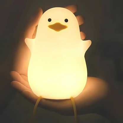 Cute Duck Silicone Night Light - Tinyminymo