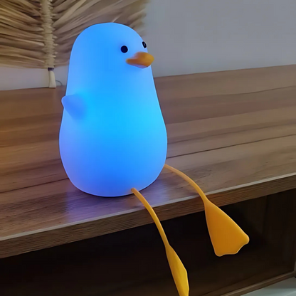 Cute Duck Silicone Night Light - Tinyminymo