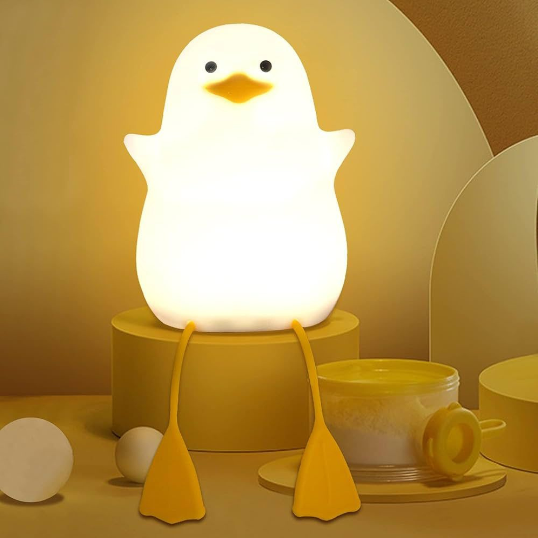 Cute Duck Silicone Night Light - Tinyminymo