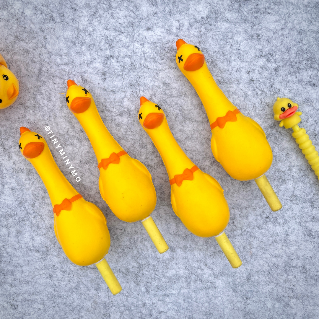 Four Duck Shaped Squishy Pen - Tinyminymo