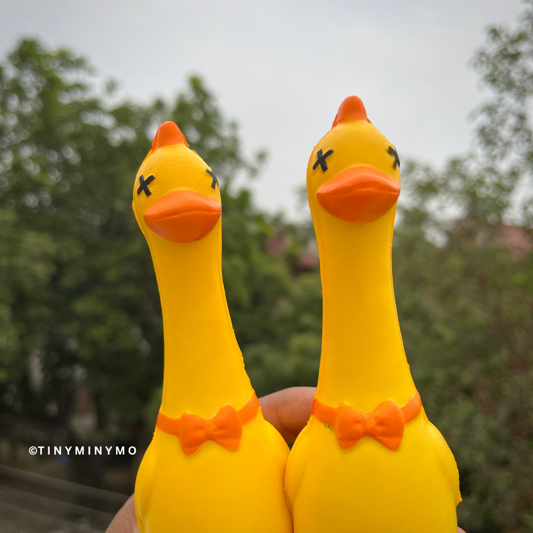 Two Squishy Pens, Duck Shaped - Tinyminymo